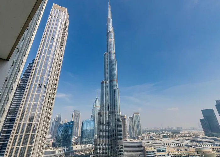 Knokey Burj Khalifa & Fountains View Luxury 2-Bedrooms Apartment